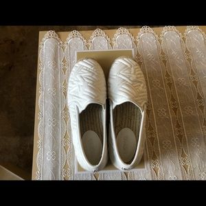 Michael Kors Hastings espadrilles, size 6, color white
